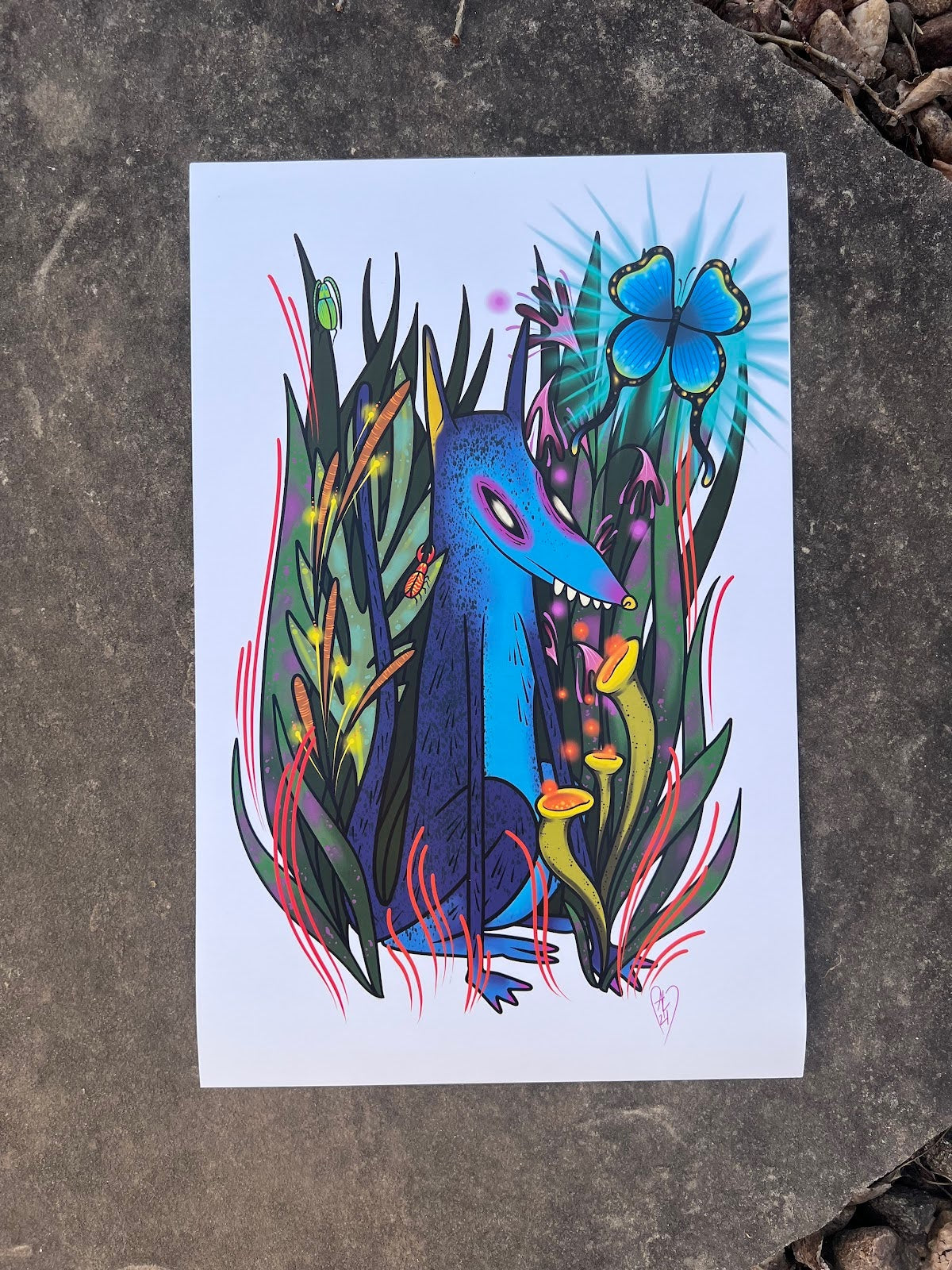 2021 Dog creature poster